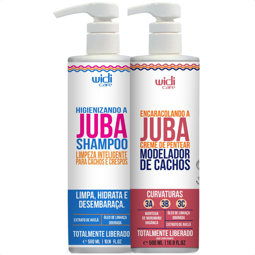 Encaracolando A Juba + Shampoo Juba Widi Care