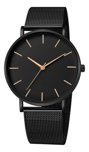 Relojes Simples Ultra Delgados Moda Minimalista Para Hombres