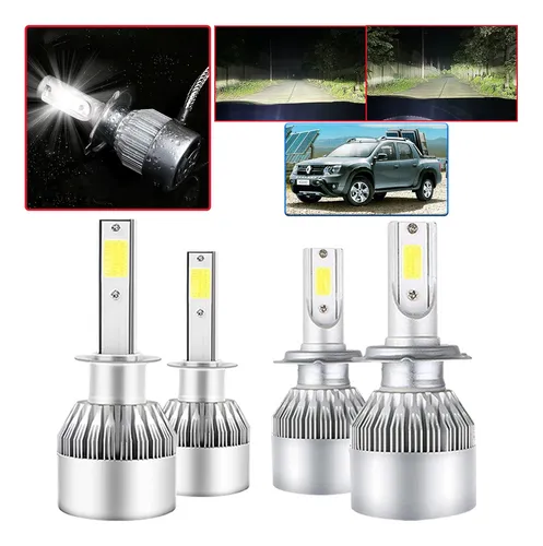 D1z Para Renault Kit Focos Delanteros De Led Luz Alta/baja