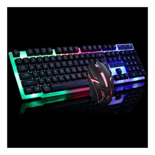 Combo Teclado Y Mouse Gamer Usb En Español Tecla Ñ Kt-288