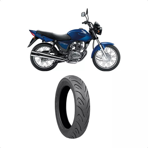 Pneu Traseiro Moto 100/80-18 Sport R Sem Camara 53p