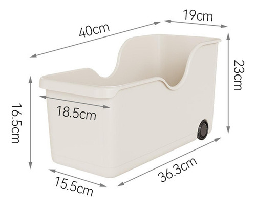 Cesta De Almacenamiento Con Ruedas Caja De Almacenamiento