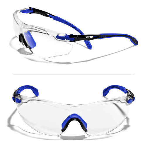 Optifense Vs3 - Gafas De Seguridad Antiempanamiento Y Tinta