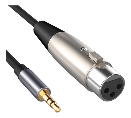 Cable Adaptador Xlr A 3,5 Mm Micrófono Estéreo Para