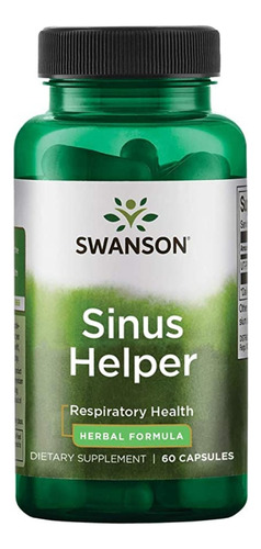 Sinus Helper Swanson Usa 60cap Envio Gratis
