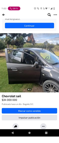 Chevrolet Sail 1.4 Ltz