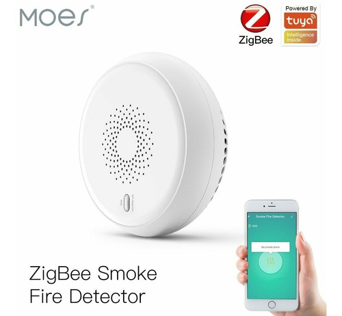 Imagen 4 de 10 de Sensor Humo Zigbee 85db App Tuya / Smartlife / Ewelink