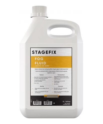 Stagefix Hn1 | Líquido De Humo De Densidad Media (1l)