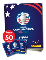 Comprar Álbum Vacío Más 50 Sobres Cerrados De Copa América Usa 2024