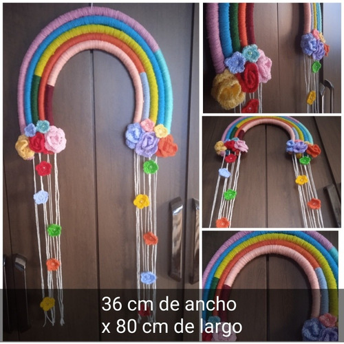 Imagen 1 de 5 de Arcoiris Macramé Artesanal.