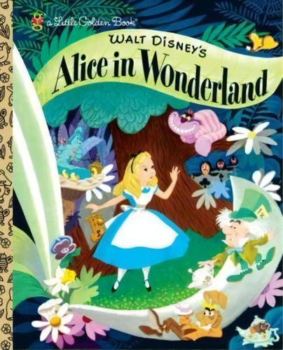 Walt Disney's Alice In Wonderland, De Random House Disney. Editorial Random House Usa Inc, Tapa Dura En Inglés