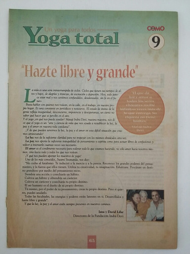 Yoga Total. No. 9.