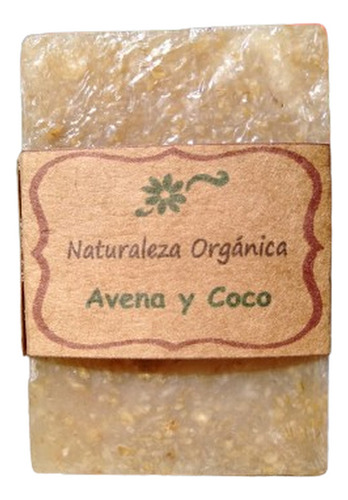 Jabon Exfoliante-emoliente Para Piel Atopica De Avena Y Coco