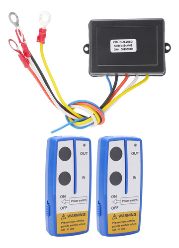 Kit De Control Remoto Con Cabrestante Inalámbrico De 75 Pies