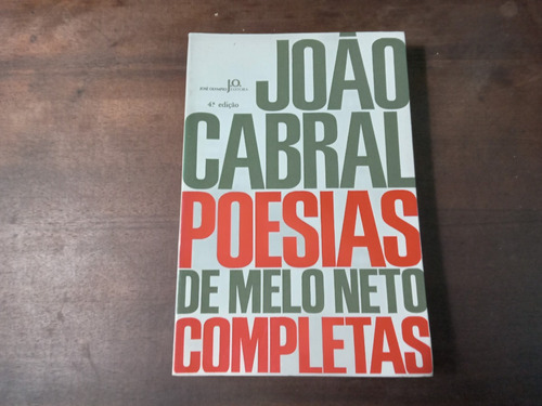 Libro Poesias De Melo Neto Completas