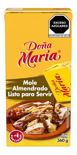 Mole Doña María Almendrado Listo Para Servir 360g