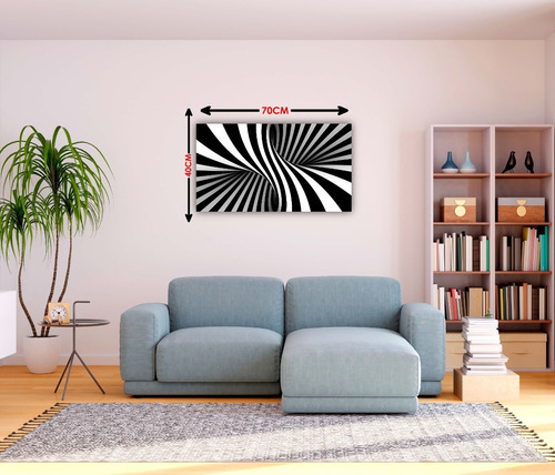 Cuadro En Acrílico Universo Abstracto 70 X 40 Cms