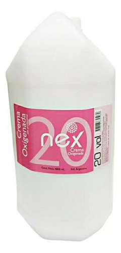 Oxidante Nex 20 Volúmenes Cremoso X 5 Lts 