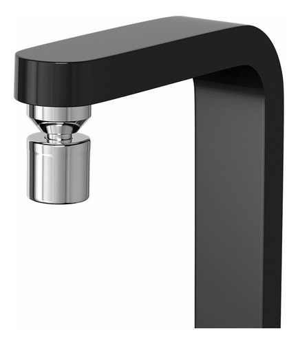 Imagem 4 de 5 de Torneira Multitemp. Black Slim 4t Mesa 5500w 110v Hydra
