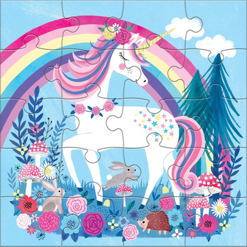 Rompecabezas Magnético Magical Unicorn. Incluye 2 Rompecabez