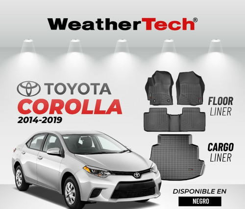 Alfombras Weathertech Para Toyota Corolla 2014 2019