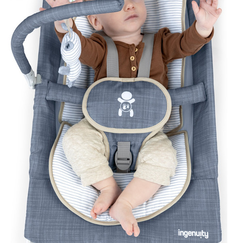 Ingenuity Asiento Mecedor Plegable Masajeadora Para Bebé