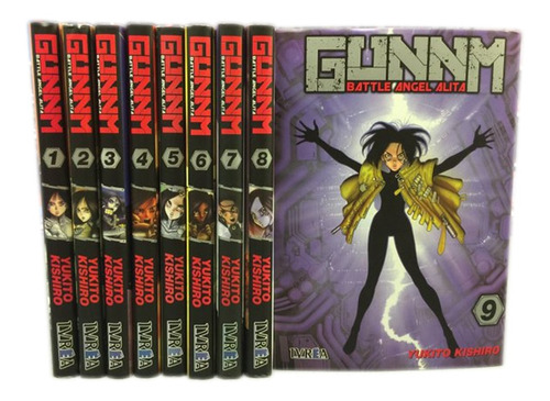 Colección Completa Manga Gunnm (battle Angel Alita) Ivrea 