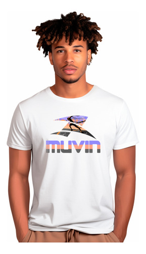 Camiseta Algodão Running Muvin - Corrida - Treino  Masculino