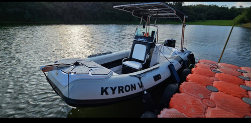 Bote Zefir G500, Com Motor Mercury 100hp Com Apenas 60h.