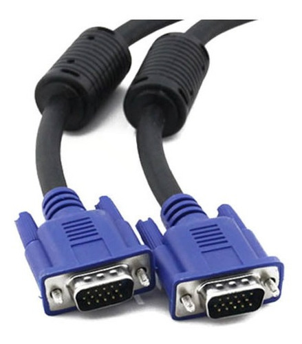 Imagen 3 de 4 de Cable Vga Macho Macho 1.5m Laptop Pc Proyector /e