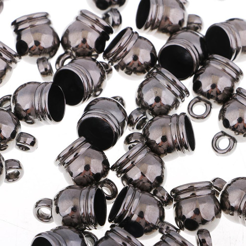 100pcs Ccb Plastic End Cap 8mm Bead Stopper Cordón De