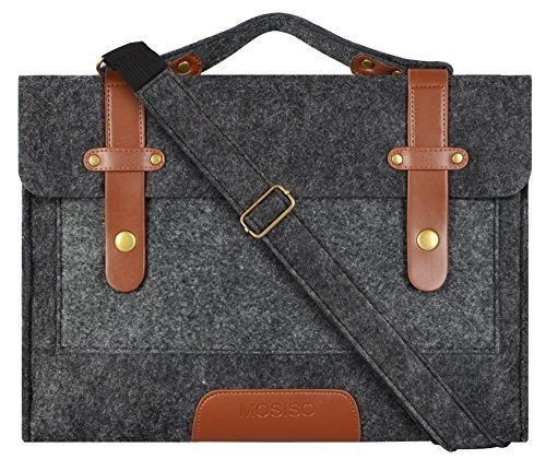 Bolsa De Hombro Mosiso Felt Para Macbook Pro De 13-13.3 PuLG