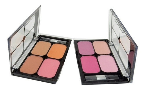 Paleta Petaca Rubor Matte X 4 Tonos Ushas