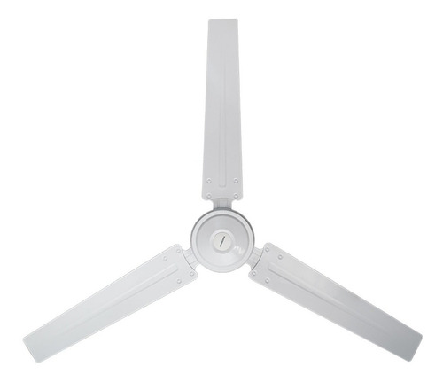 Ventilador de techo Masterfan Prometheus blanco con 3 aspas de metal, 56" de diámetro 127 V
