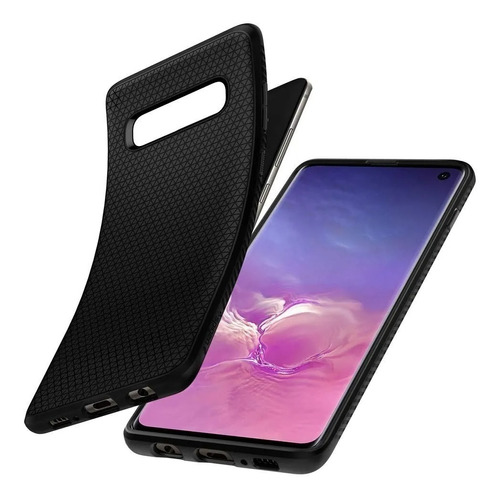 Funda Spigen Samsung S10 / S10+ Plus Liquid Air Case 100%cal