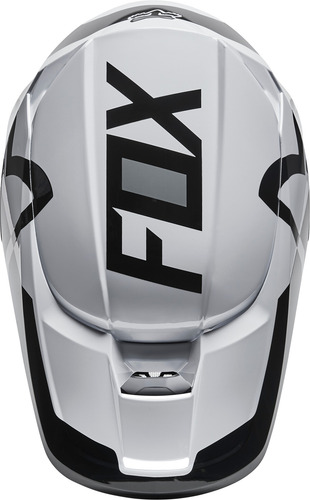 Imagen 3 de 5 de Casco Motocross Fox - V1 Lux #28001 - Blanco/negro