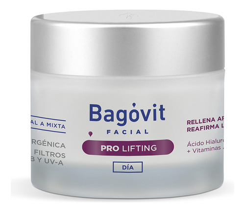 Bagovit Facial Pro Lifting Dia Todo Tipo De Piel 50grs