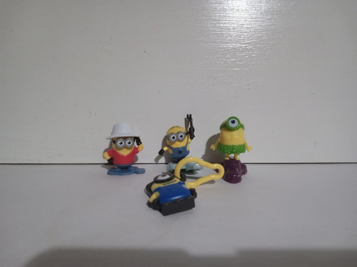 Muñecos Kinder Mi Villano Favorito Lote Por 9 Personajes (Usado)