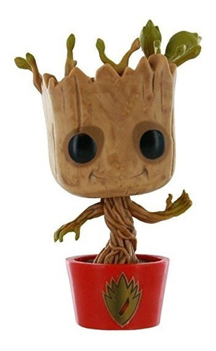 Funko Pop Marvel Dancing Groot Ravagers Detalle Figura