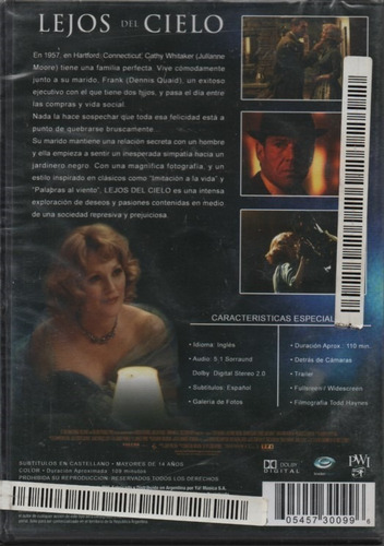 Lejos Del Cielo - Dvd Nuevo Original Cerrado - Mcbmi