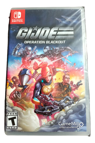 Gijoe Operation Blackout Original De Nintendo Switch En Caja