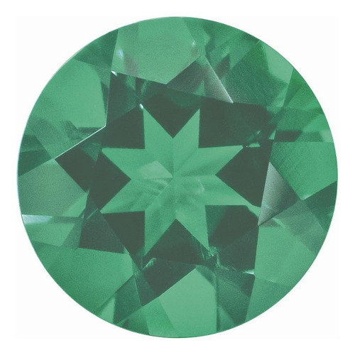 Piedra Preciosa De Mayo Verde Esmeralda, 0.089pulgadaredondo