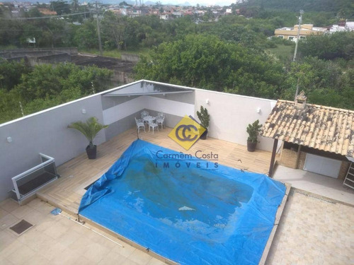 Imagem 3 de 27 de Linda Casa Triplex Independente Com Mobília Espaço Gourmet E Piscina No Bairro Colinas Em Rio Das Ostras!! - Ca1918