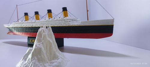 Navio Do Rms Olympic, 65 Cm, Flutua E Afunda
