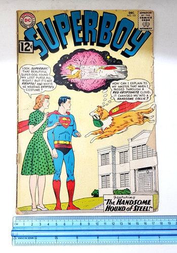 Revista Superboy De 32 Pag. Inglés Año 1962 Nro. 101.