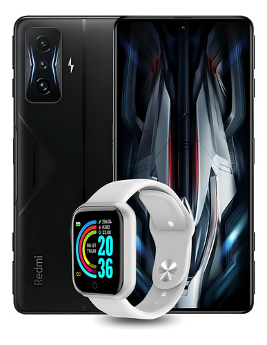 Celular Xiaomi Redmi K50 Gaming Edition Dual Sim 256 Gb Black 12 Gb Ram Nuevo + Smartwatch De Regalo