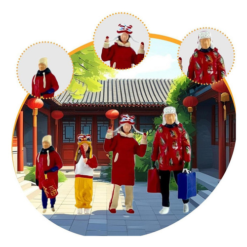 4x 1:64 Figuras Familiares De Escala Miniatura Miniaturas