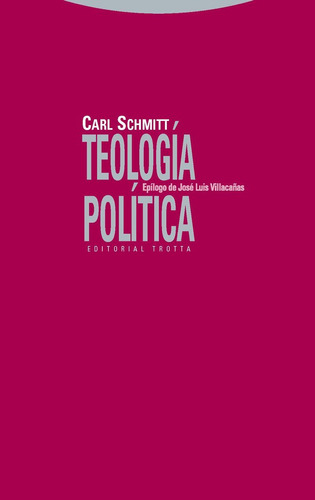 Libro Teologia Politica
