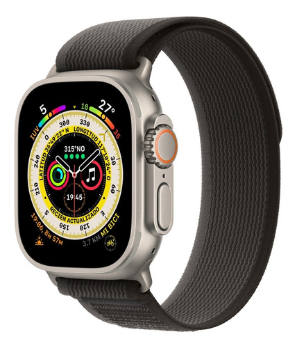 Apple Watch Ultra (gps+cellular) 49mm, Loop, Negro/gris 