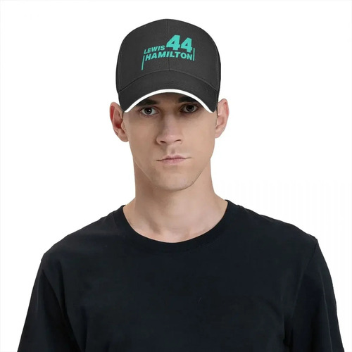 Yanjing Gorra De Béisbol Ajustable Con Estampado F1 Hamilton 44